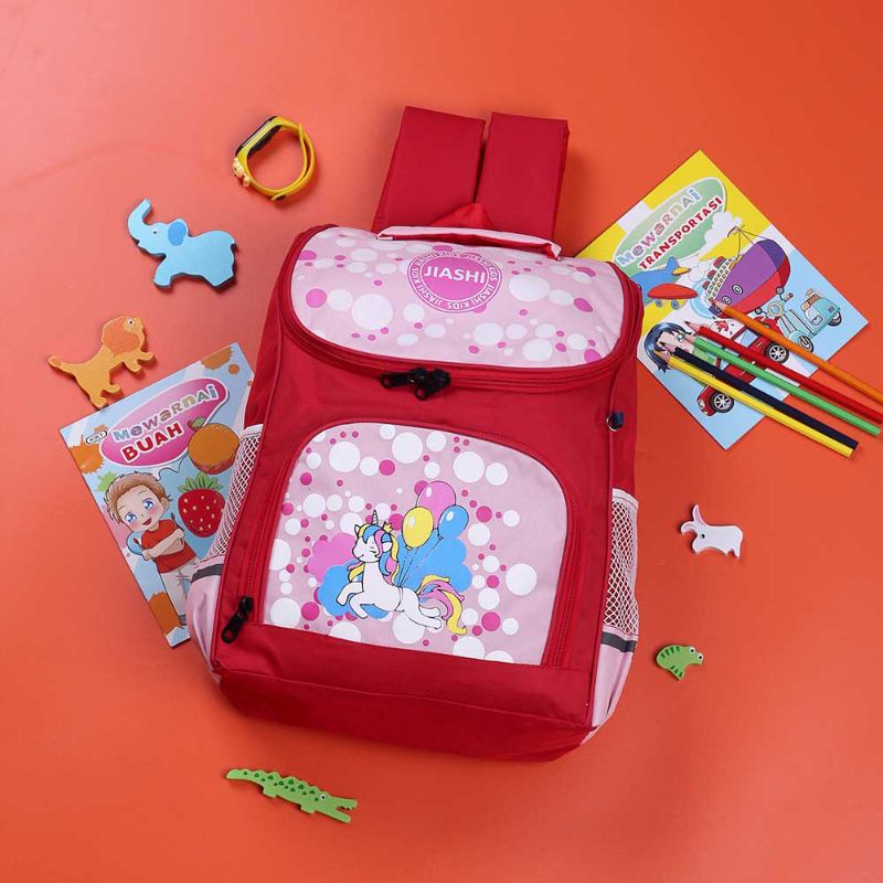 Tas Sekolah Tas Ransel Anak Tas Backpack Anak Cowok Cewek TK SD Tas Gendong Unicorn BK120