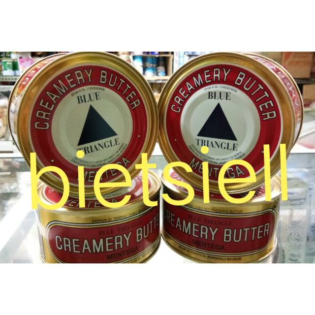 

creamery butter blue triangle/segitiga biru 340ml