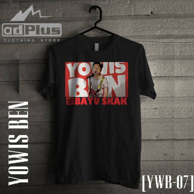 Kaos Yowis Ben Hitam [YWB-07]