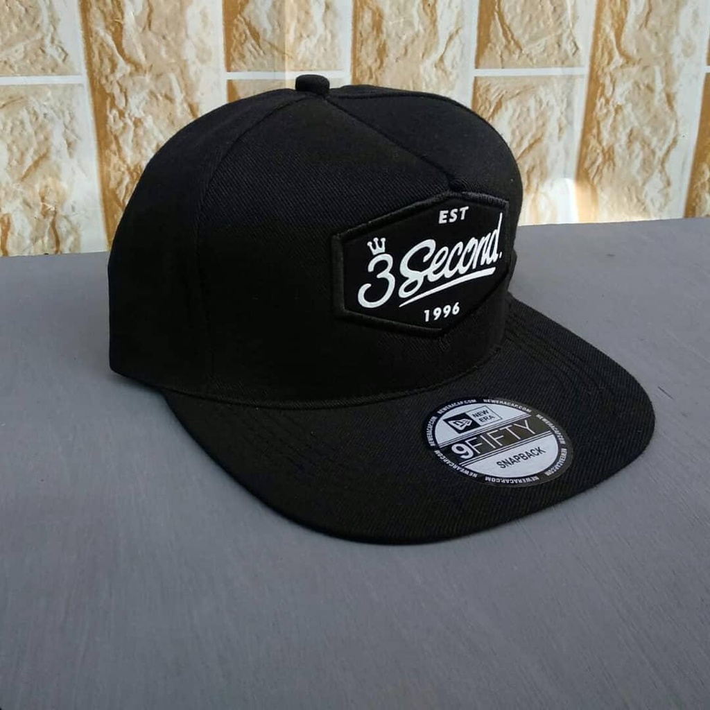 Topi Import snapback 3 second terbaru