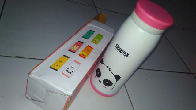 Paling Laku Botol Minum Termos Karakter Animal Stainless Steel 500 Ml / Thermos