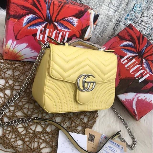 GUCCI MARMONT CANDY TOP HANDLE