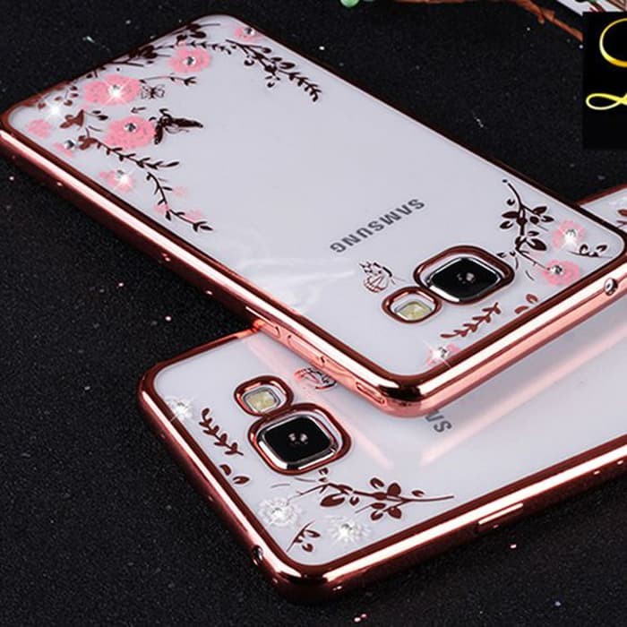 TPU FLOWER Case Samsung A3 2017 / A5 2017 / A7 2017 / case hp / soft case / hard case