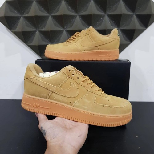 Sepatu Nike Air Force 1 Low Wheat Brown