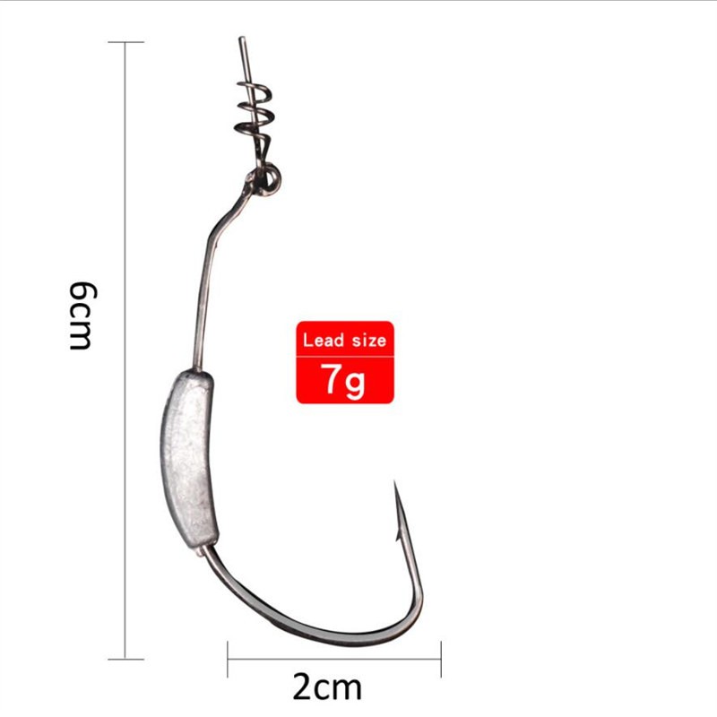 Sy 1 Pc Umpan Pancing Soft Bait Bahan Logam Berat 2g / 3g / 5g / 7g / 9g