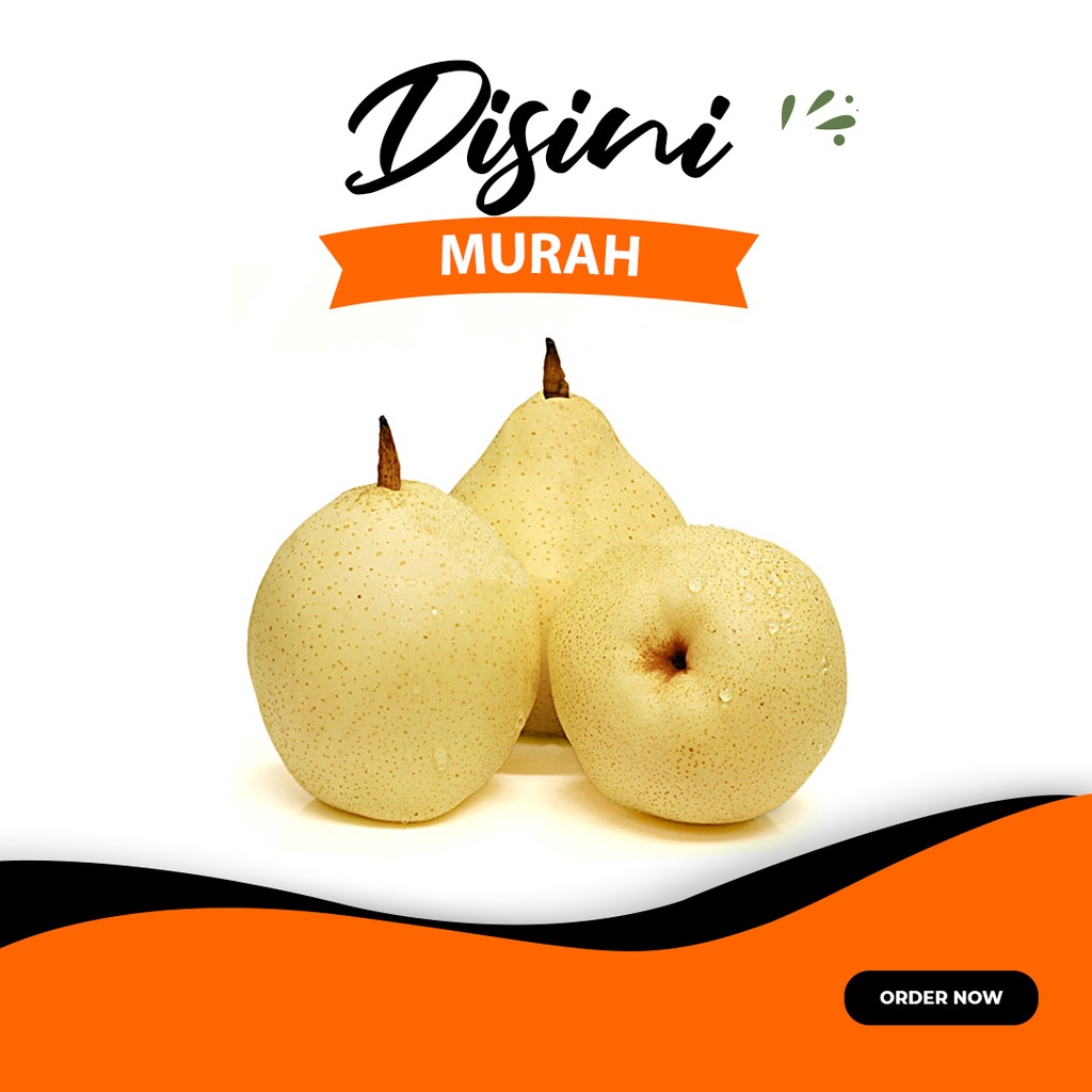 

buah pear isi 2 atau 3