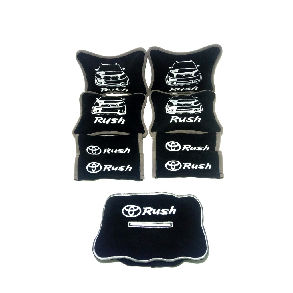 Toyota Rush Bantal aksesoris Bordir Mobil