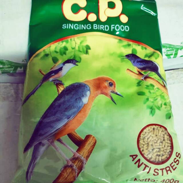 Pakan Makanan Burung Cp Singing Bird Food Buat Murai Batu Anis Merah Kecer Pleci Shopee Indonesia