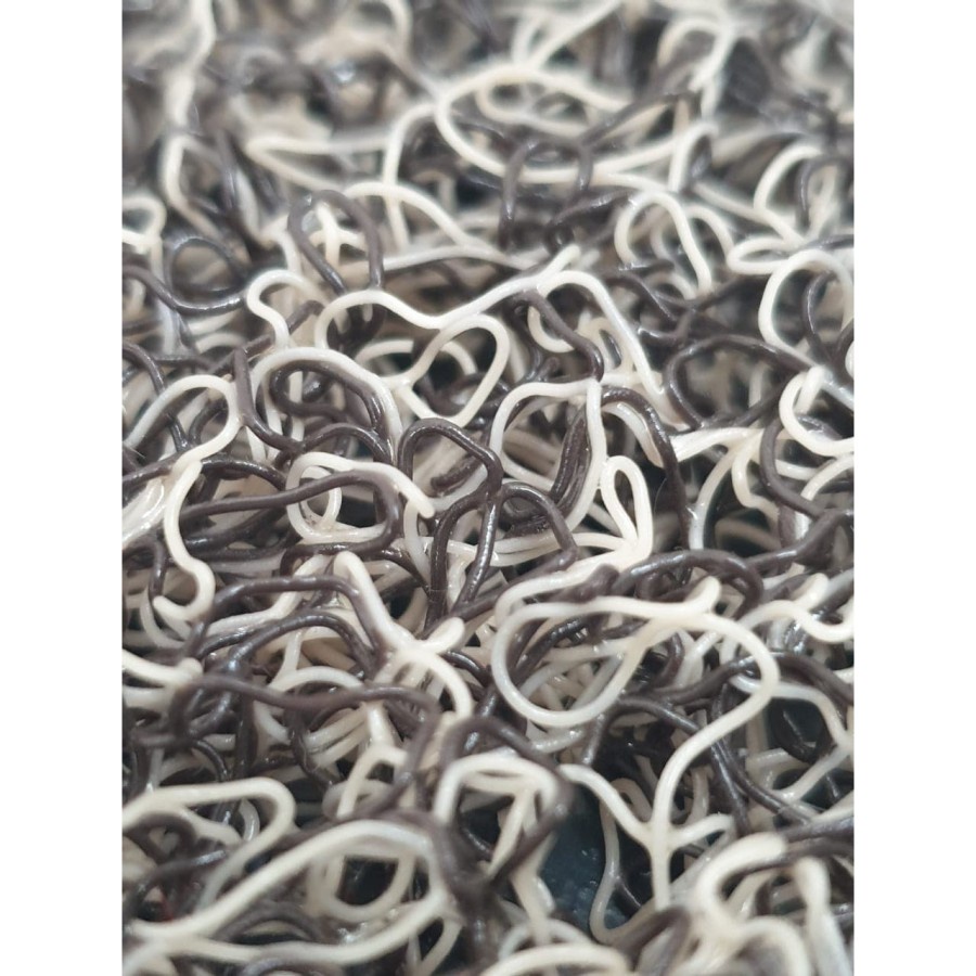 Karpet mobil karpet mie meteran, karpet anti slip, karpet mobil universal CREAM COKLAT