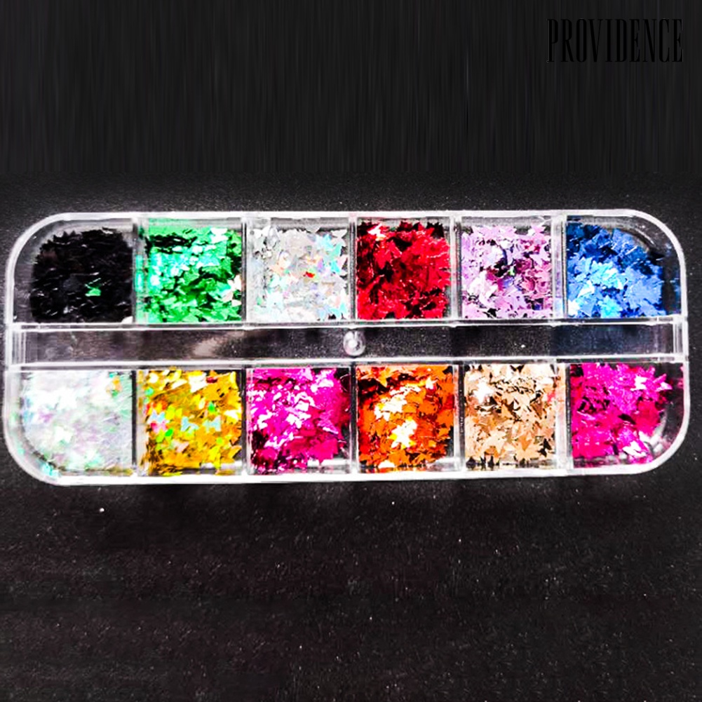 Providence Nail Art Butterfly Star Heart Circle Sequins DIY Glitter Flakes Manicure Decor