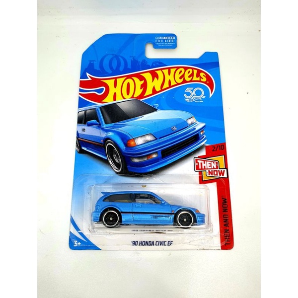hotwheels 90 honda civic ef biru kmart