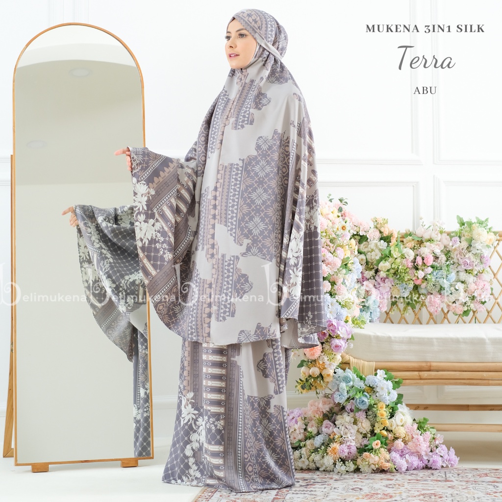 Mukena Dewasa Silk Premium 3in1 Bros Terra