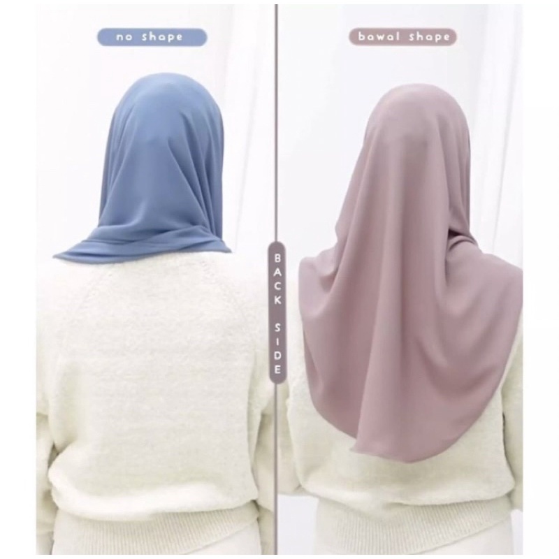 Pasmina Jersi Oval Aliza Pasmina Malay Shawl 185 cm