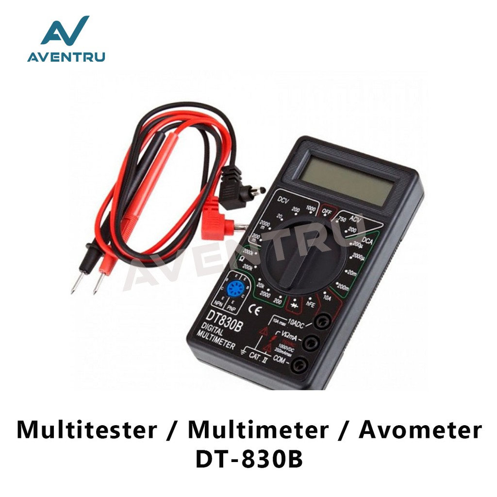 Multimeter DT830B / Avo Meter / Multitester / Avometer Digital DT-830B