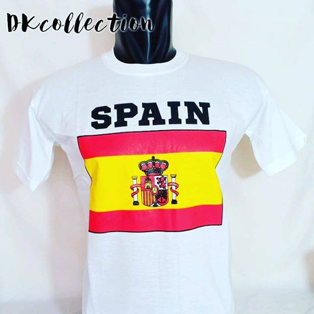 KAOS SPAIN SOUVENIR KAOS SPANYOL SOUVENIR KAOS BARCELONA SOUVENIR SPAIN