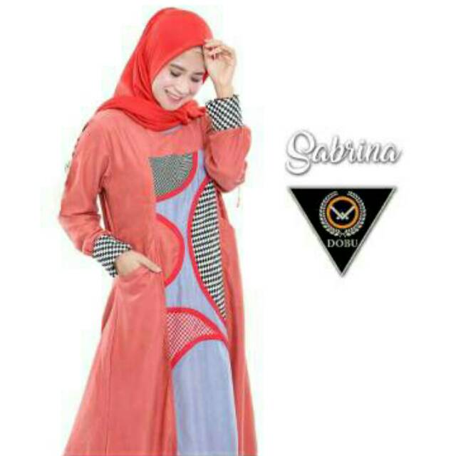 SABRINA - GAMIS Dress Panjang Maxi Maxy SOFT CODORAI Beludru Bludru By DOBU, Pakaian Baju Busana Wan