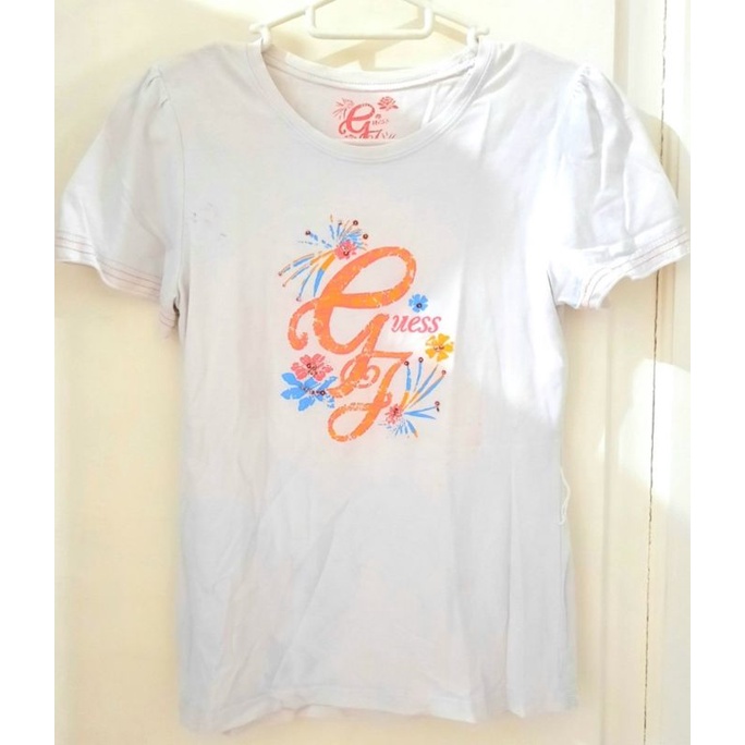 [PL] GUESS ORI kaos baju putih guess ori murah || white guess tshirt branded kids