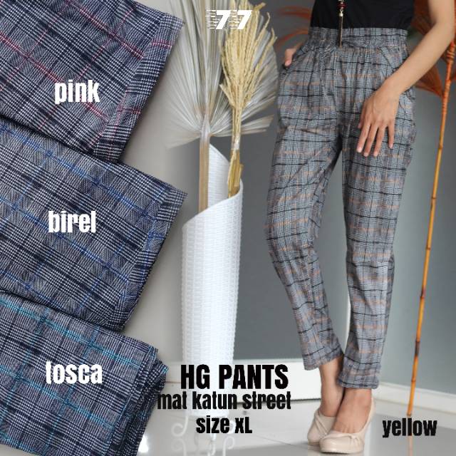 Celana pants katun street bisa cod