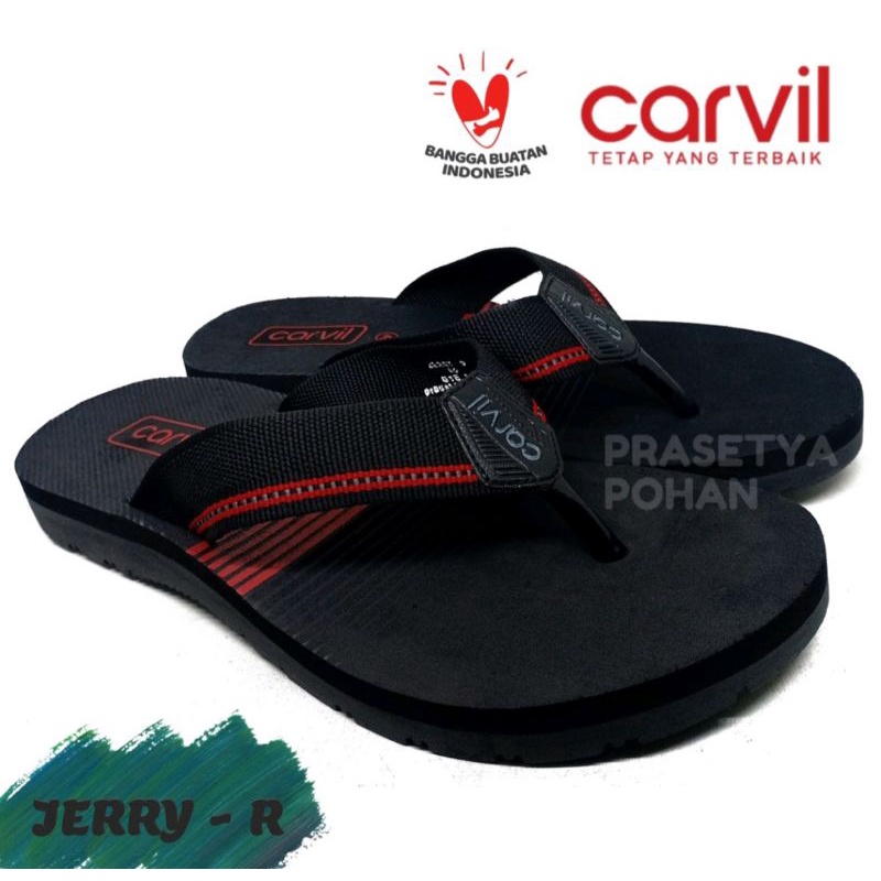 SANDAL CARVIL PRIA ORIGINAL ANTI AIR SANDAL PRIA KEKINIAN