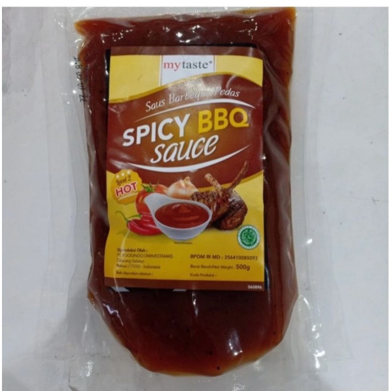 

My Taste Spicy BBQ Sauce 500Gr