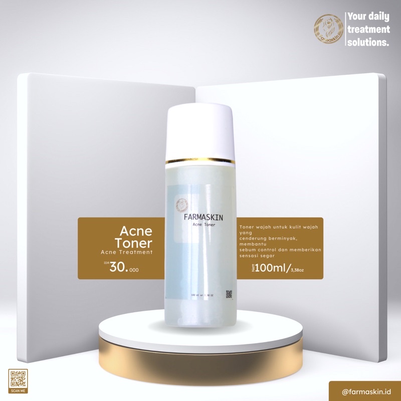 FARMASKIN TONER TEA TREE OIL ( TONER ACNE)