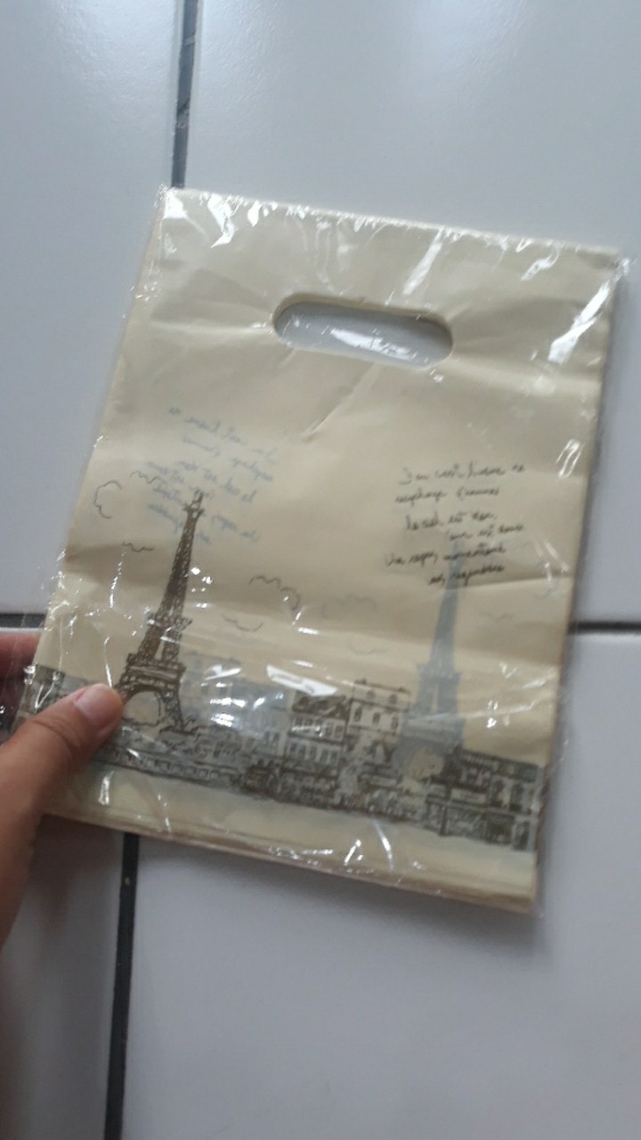 Kantong Plastik Kresek Motif Olshop Kecil<br />ukuran 15x 20 Cm