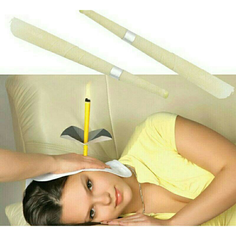 ⭐ Jendela Kosmetik ⭐ Ear Candle / Terapi kuping / Terapi Telinga / Pembersih Kuping / Pembersih Telinga