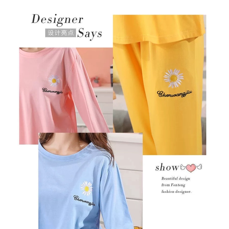 Baju tidur / Piyama Pp mom&amp;kids couple baju tidur import lengan panjang