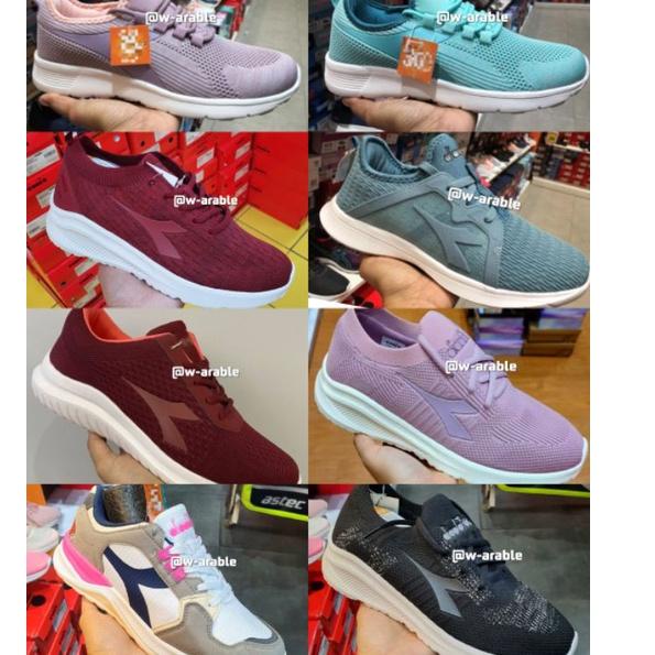 Jangan Ketinggalan order..  Sale Sepatu Diadora Wanita Original White Pink Maroon