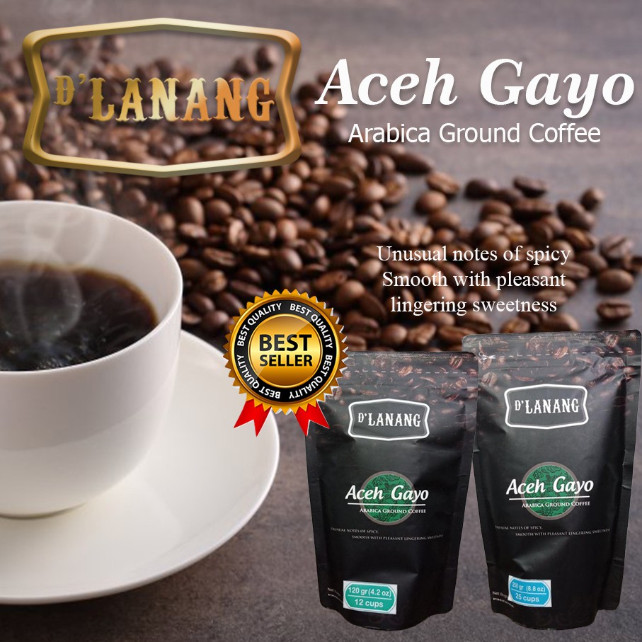 

BEST CHOICE Arabika Aceh Gayo De Lanang Ground Coffe BPOM Halal