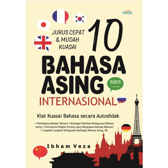 Jurus Cepat & Mudah Kuasai 10 Bahasa Asing Internasional