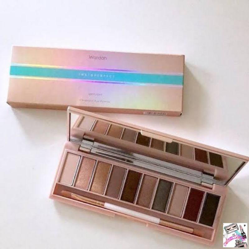 ☃Cutezz_Ching1☃Wardah Instaperfect Spotlight Chromatic Eye Palette 10g