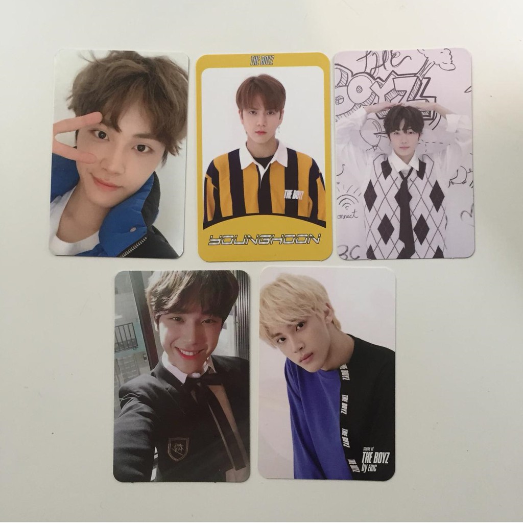 THE BOYZ Younghoon New Haknyeon Eric PC/PHOTOCARD (The First The Start The Sphere)