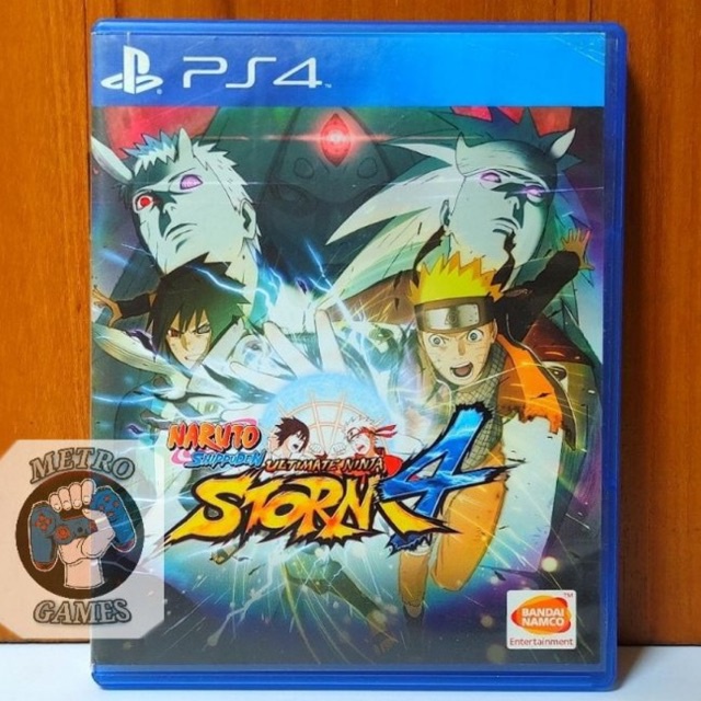 Kaset Naruto Ultimate Ninja Storm 4 PS4 Naruto Shippuden Ultimat storm4 Playstation PS 4 5 CD BD Game PS5 Sasuke Boruto Striker strikers Games Region 3 Asia Reg 3