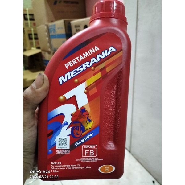 OLI SAMPING MESRAN 2 TAK SAE 20 1000 ML
