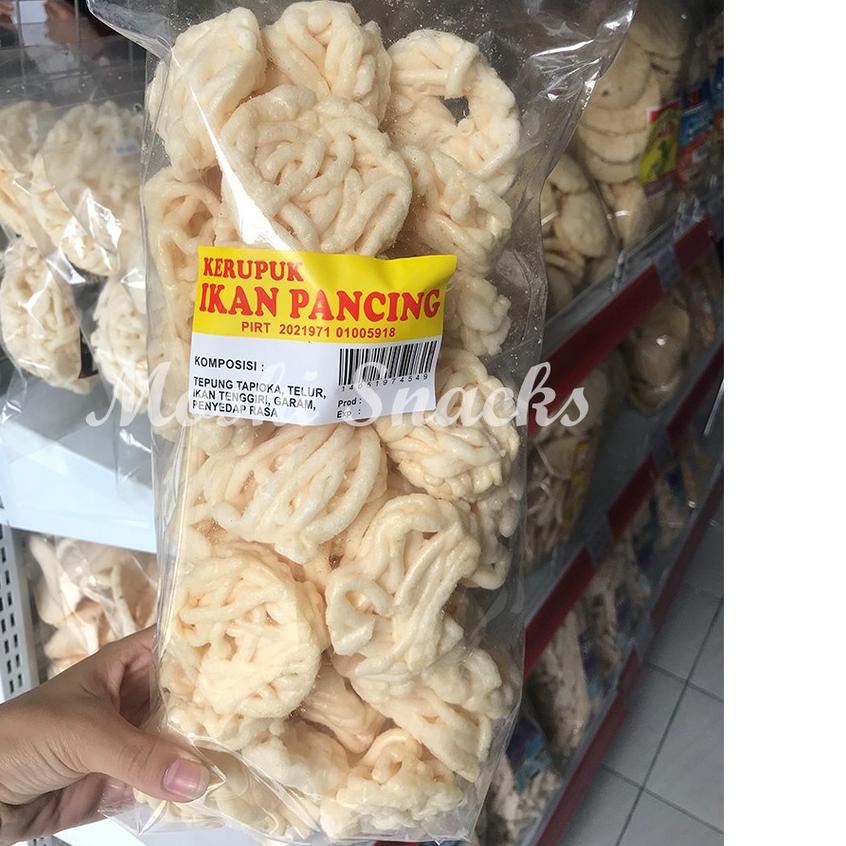 

READY ✅Kerupuk Bangka Ikan Pancing Kecil Asli Bangka 200gr / Kerupuk Keriting Ikan Tenggiri|SQ5