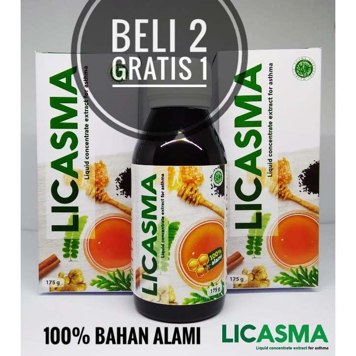 Ready Stock. Original Beli 2 Gratis 1 Licasma Herbal Aman Dikonsumsi