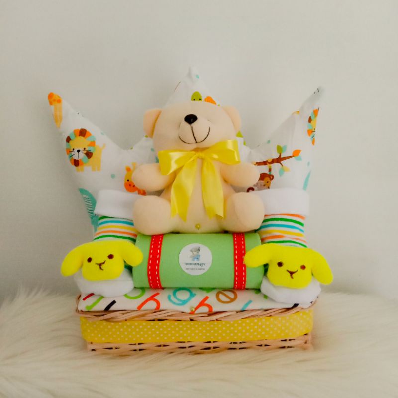PARCEL BAYI MURAH / KADO BAYI / BABY GIFT / HAMPERS BABY-Yellow Doggy
