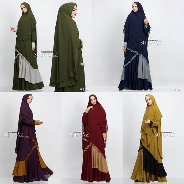 Gamis syari Original by shiraaz kode GS 021