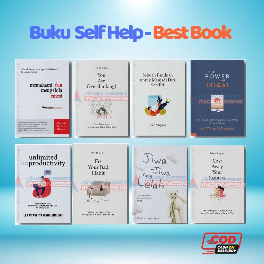 Buku Pengembangan Diri - Buku Motivasi Murah - Psikologi Corner
