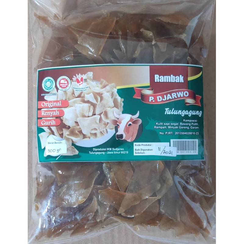 

Rambak Super (mentah) P.Djarwo Tulungagung 500gr