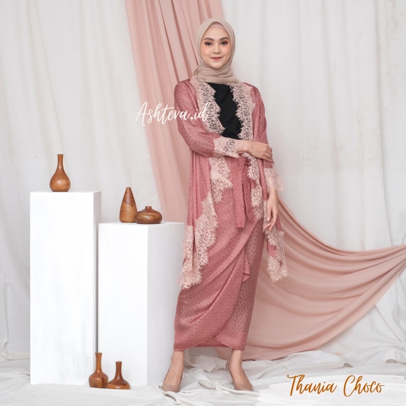 Thania Outer / Thania Set (atas bawah polos)