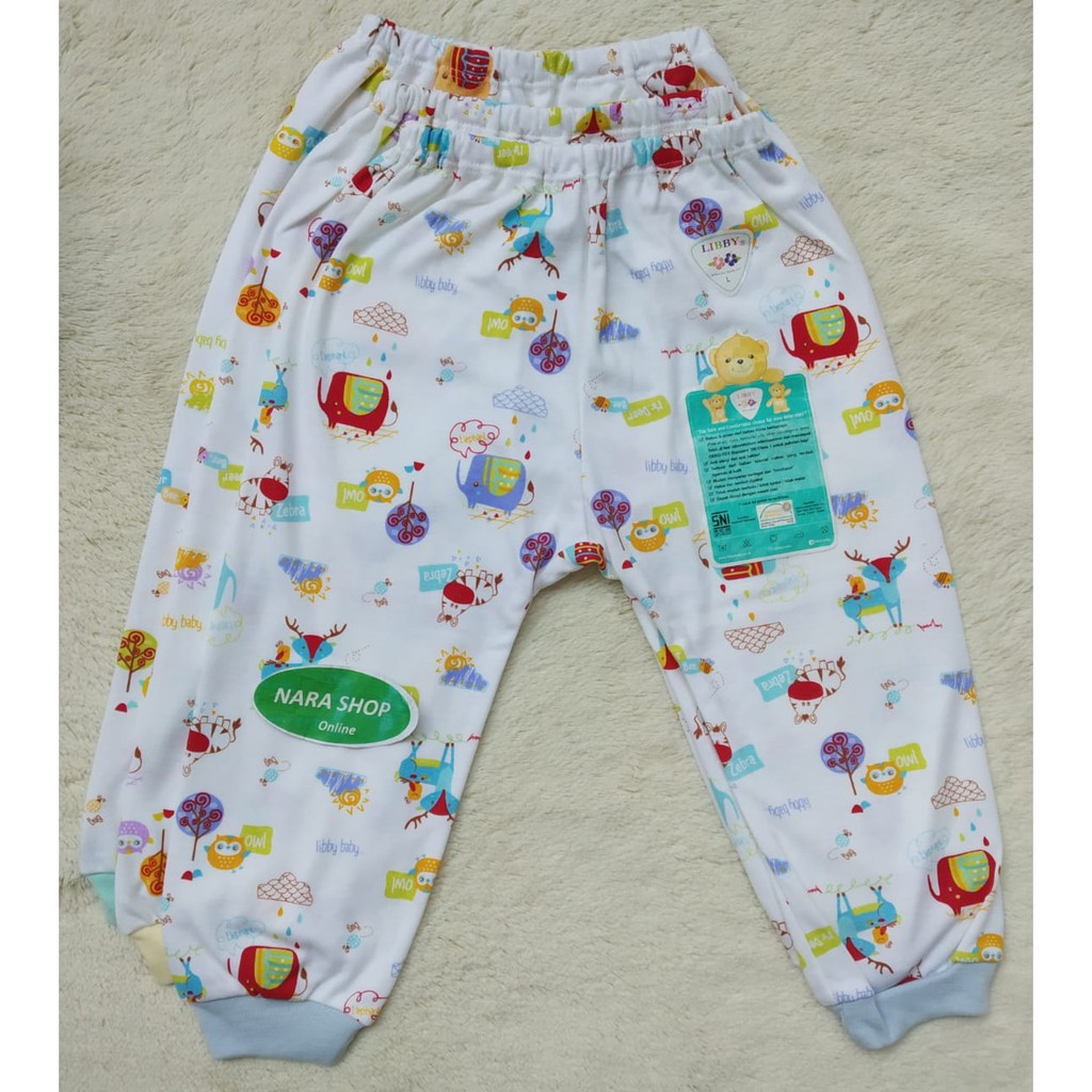 Celana Panjang Libby Pampers | Celana Bayi Buka Kaki | Libi | Libby | Pakian Bayi |Celana anak