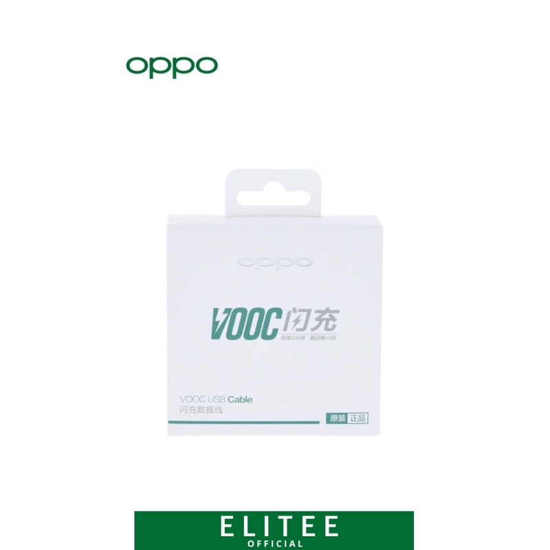 100% Original Kabel Data Charger OPPO VOOC 4A Flash Charging Micro USB &amp; Type-C