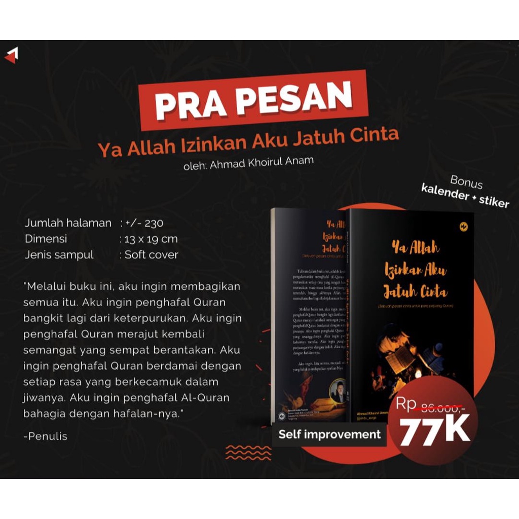 YA ALLAH IZINKAN AKU JATUH CINTA