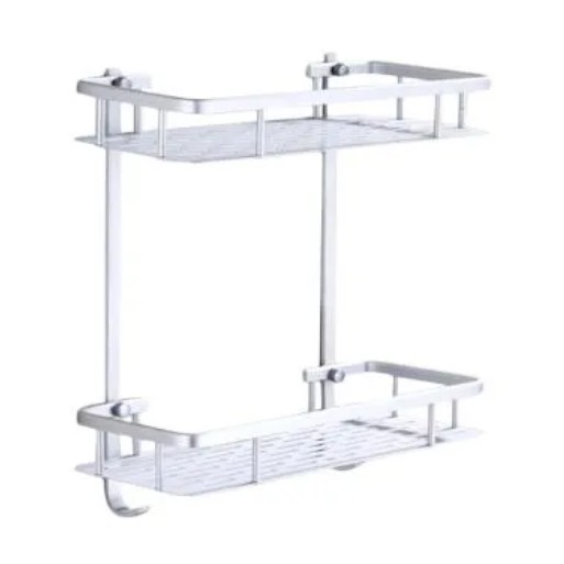 V-702 Rak Susun Kamar Mandi Rak Susun Toilet Serbaguna 2 Tingkat / Bathroom Accesories GROSIR UNIK2