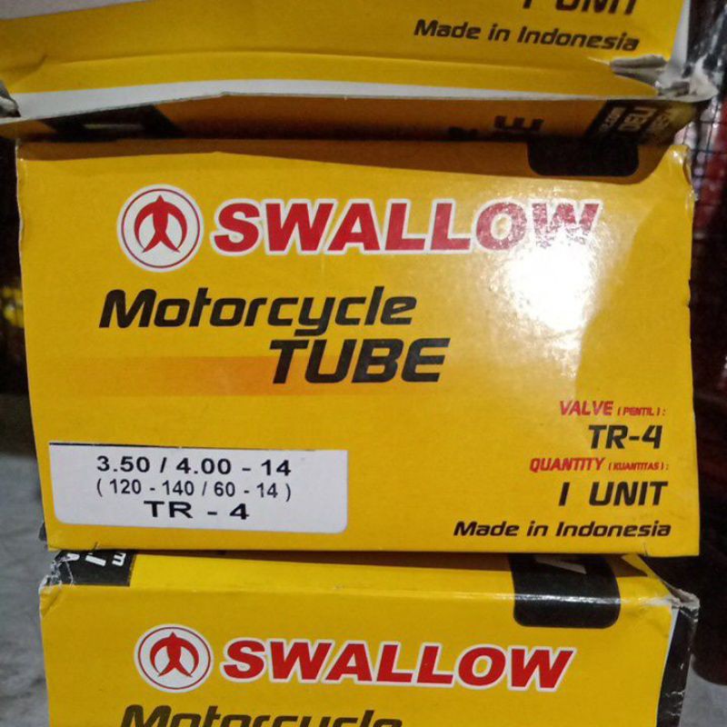 Ban Dalam Motor 350 400 14 Swallow, Ban dalam Motor Matic 350/400-14 atau 120/70-14 atau 130/70-14 a