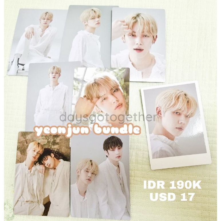 [ACT:LOVESICK MERCH] MINI PHOTOCARD YEONJUN SET/BUNDLE