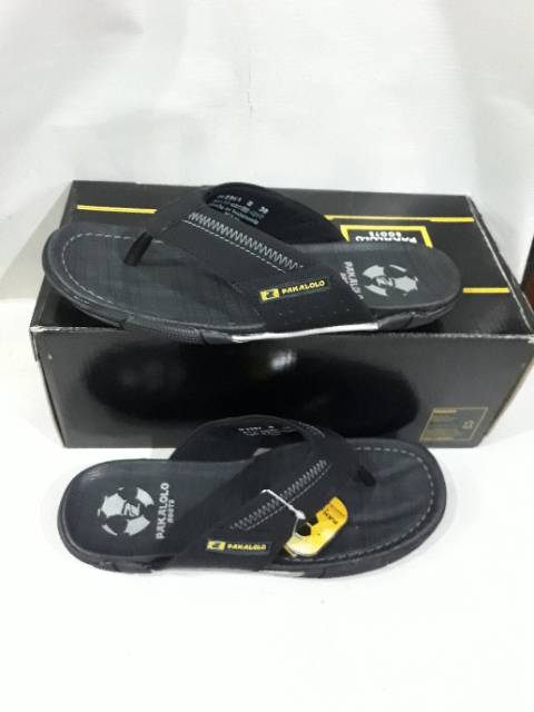 Sandal pria kulit asli PAKALOLO JEPIT N2351 original
