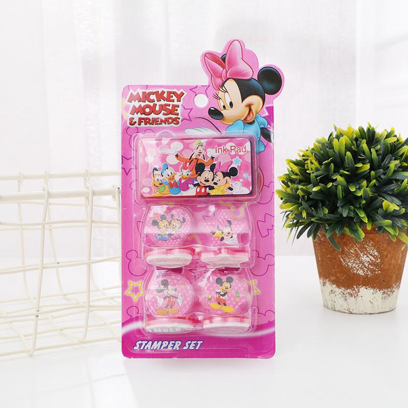 TS01-PH021 Mainan anak Stempel Karakter Kartun dan Disney Land mainan anak-anak/ Stamps Set